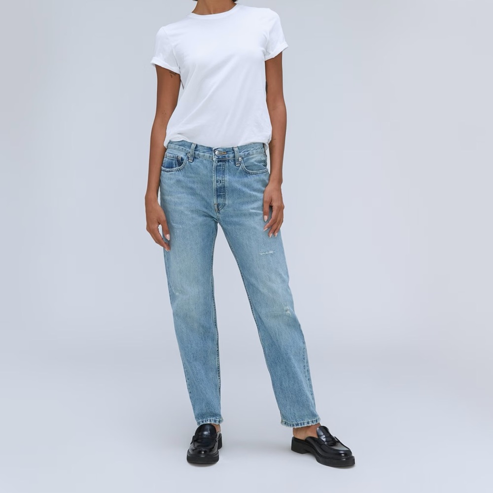 NWT Everlane Organic Relaxed Straight Jean